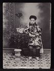 Seated Chinese woman